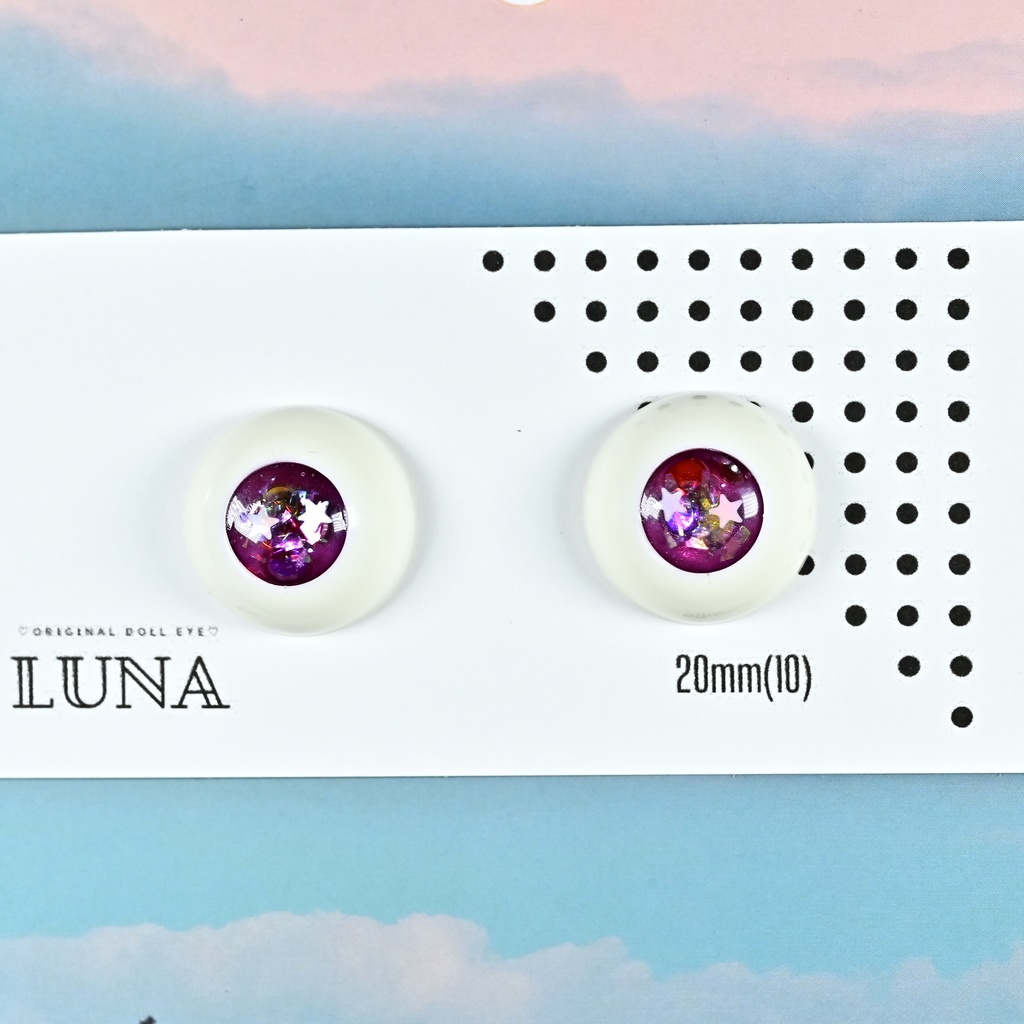 レジンアイ20mm(10)きらきら No.160