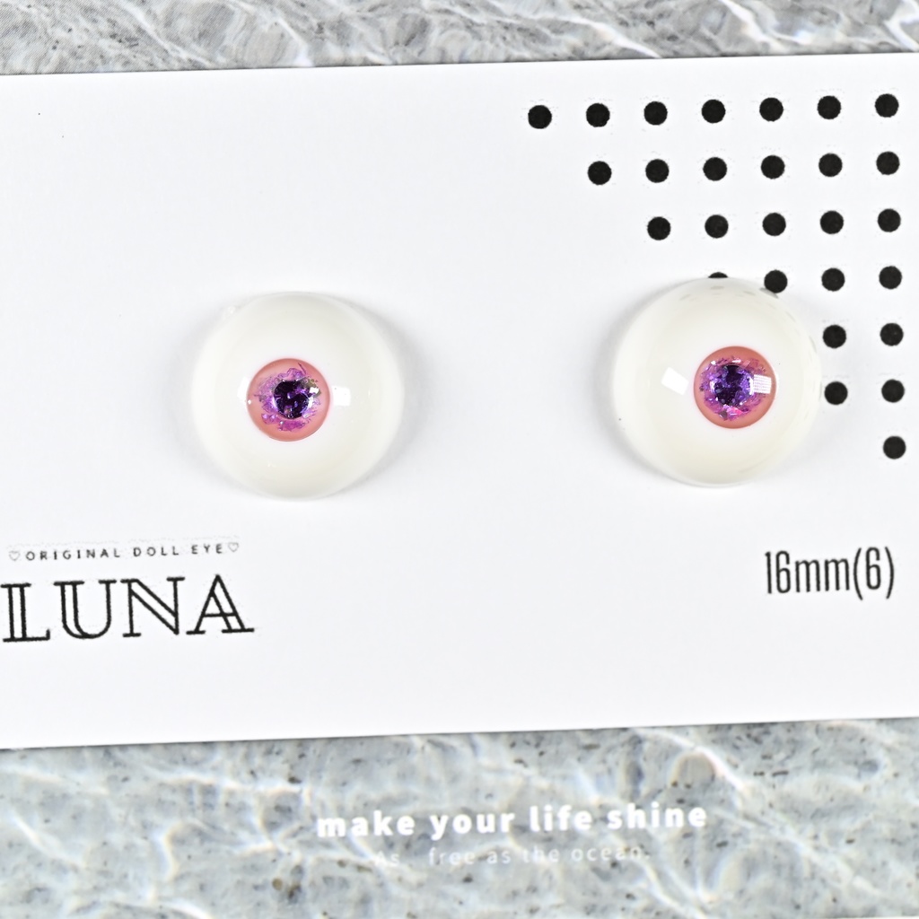 レジンアイ16mm(6) きらきら No.162