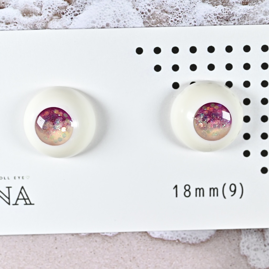 レジンアイ18mm(9)きらきら No.145
