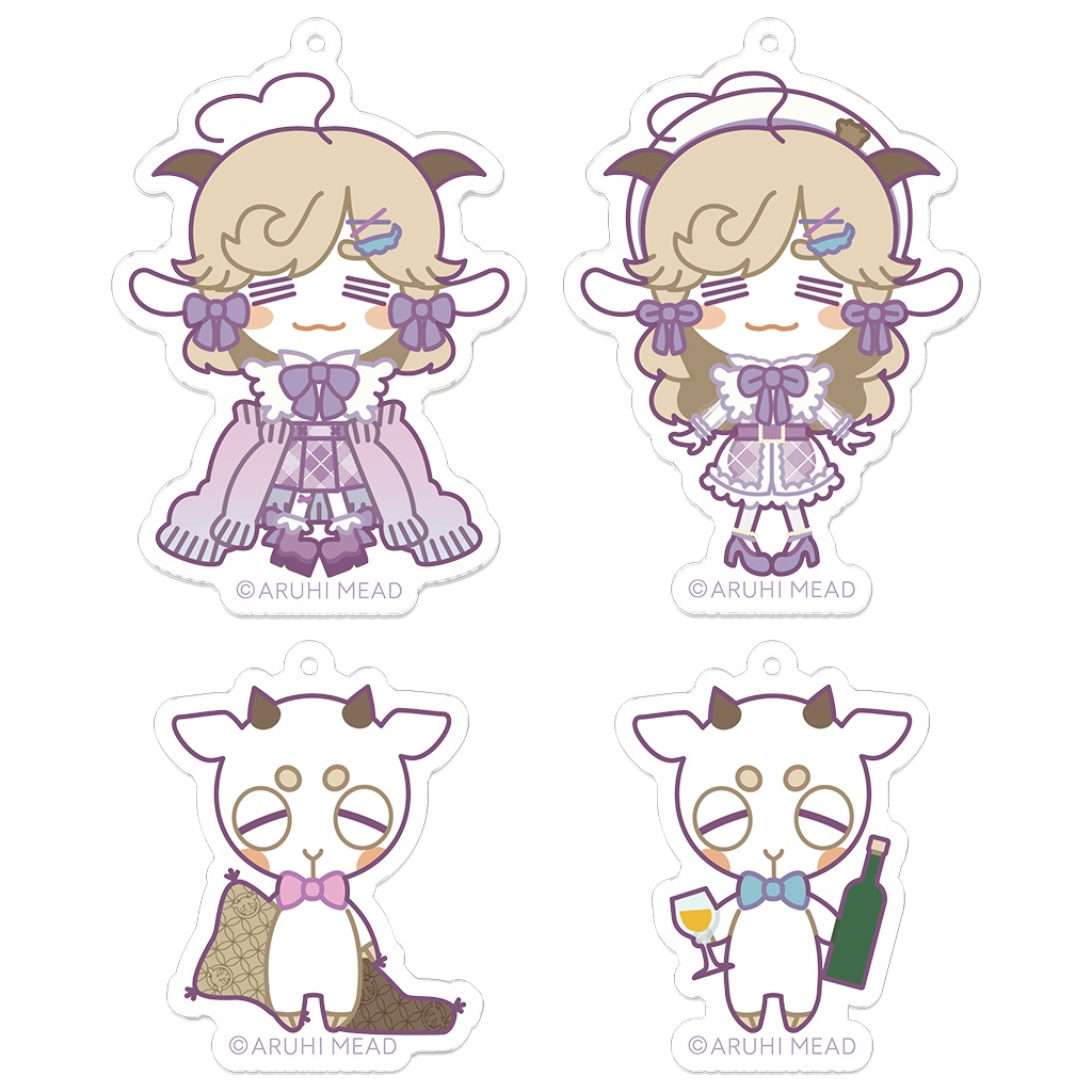 ミニアクリルキーホルダー