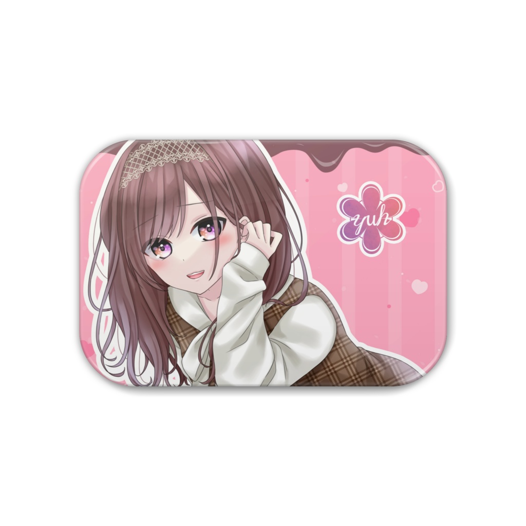 バッジ(チョコ)