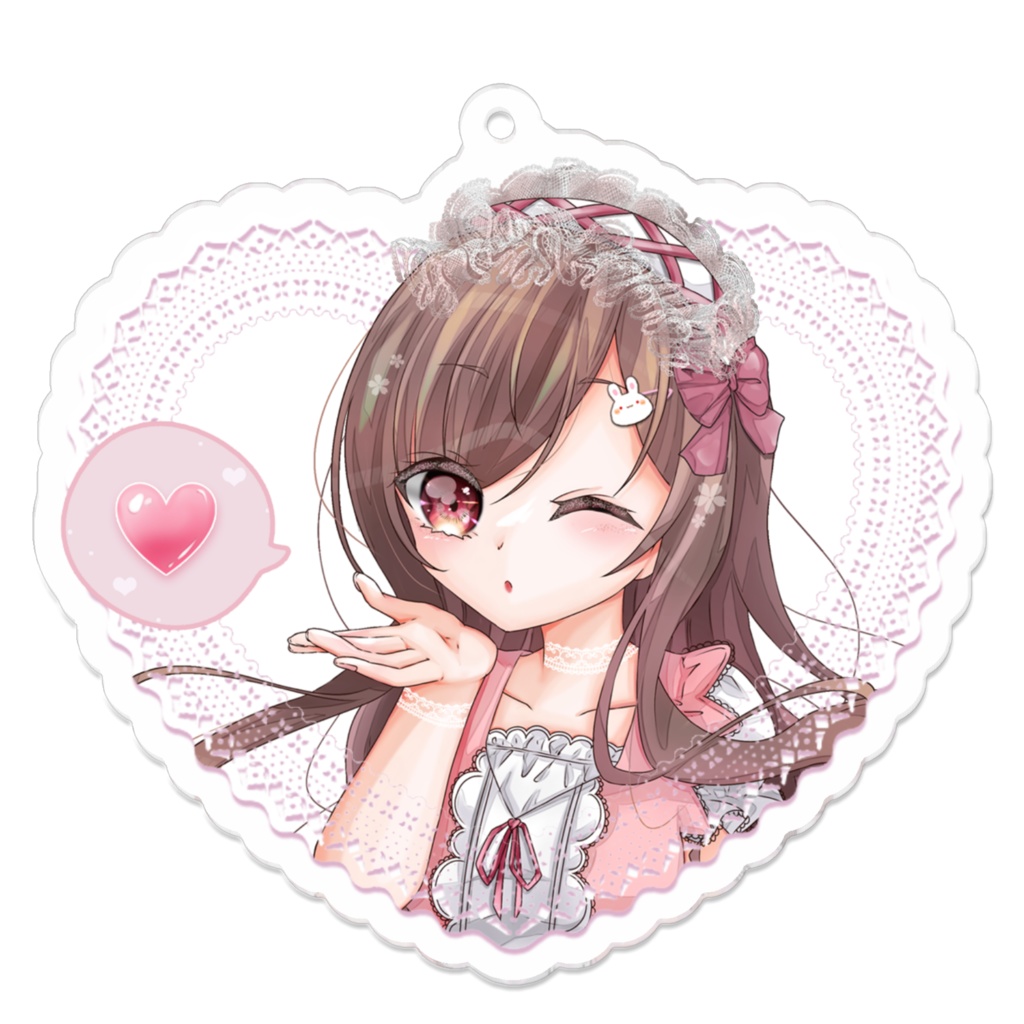 ロリータアクキーちゅ＊70×70mm