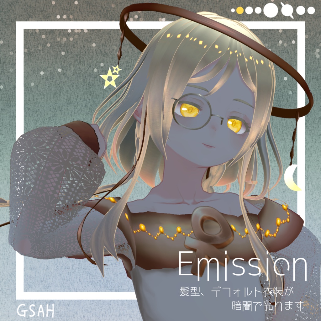 【VRoid製3Dモデル】Holst:Venus【VRM】