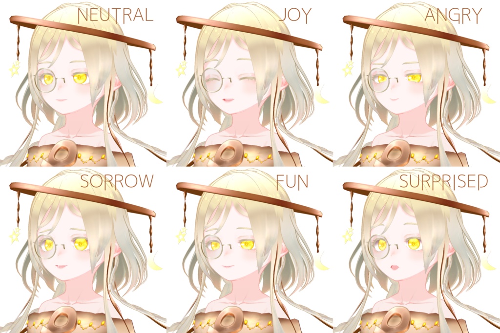 【VRoid製3Dモデル】Holst:Venus【VRM】