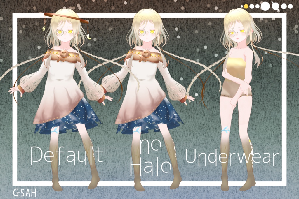 【VRoid製3Dモデル】Holst:Venus【VRM】