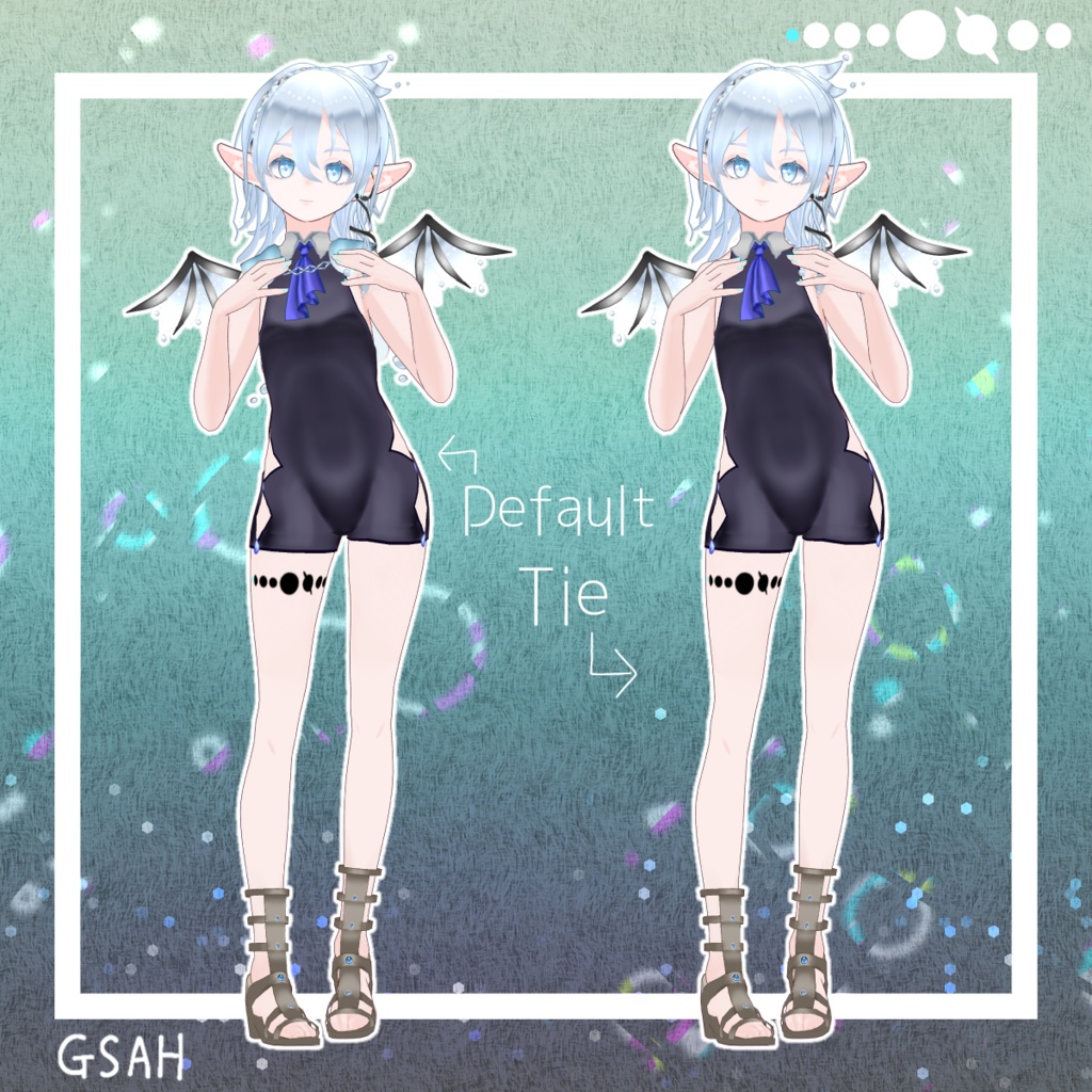 【VRoid製3Dモデル】Holst:Mercury【VRM】