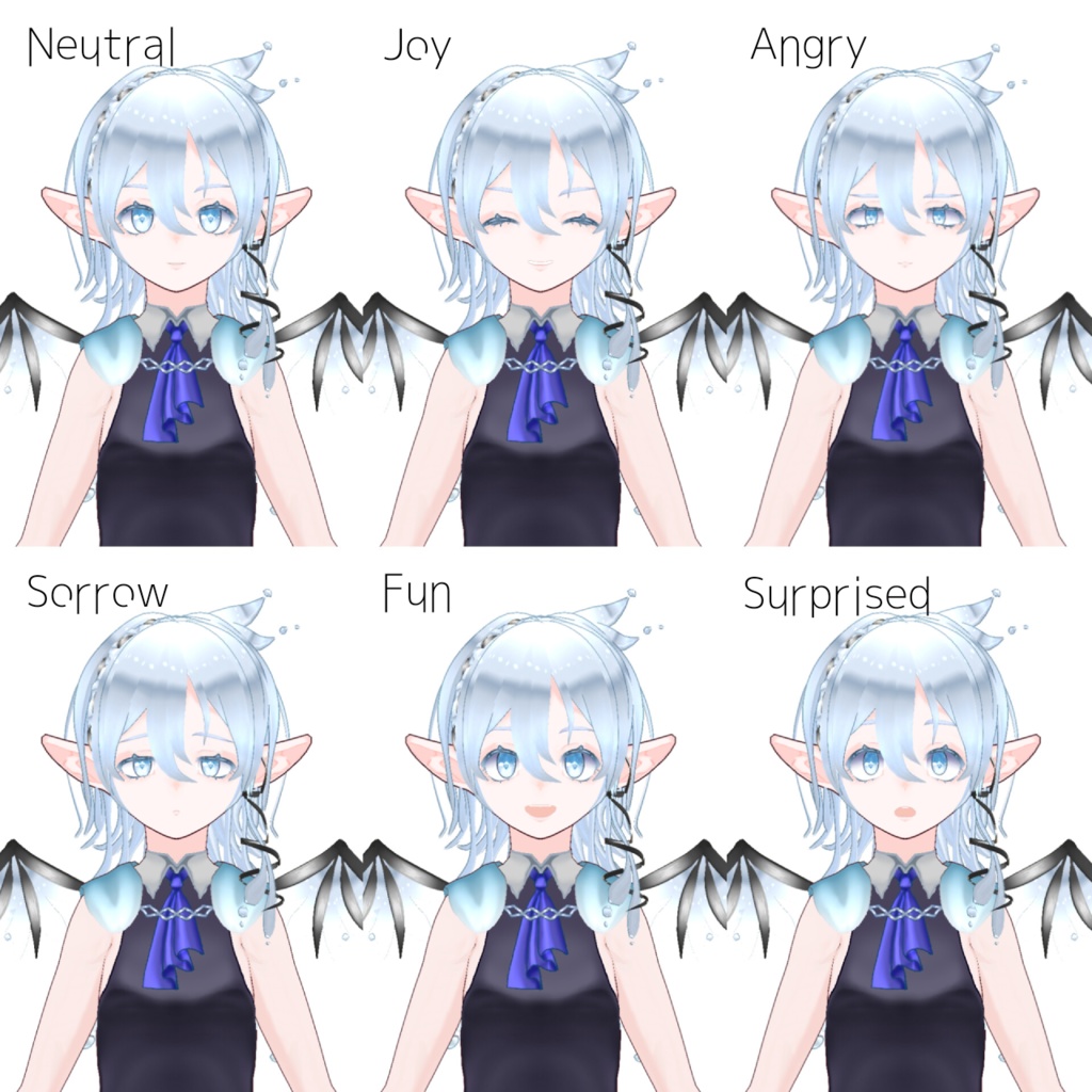 【VRoid製3Dモデル】Holst:Mercury【VRM】