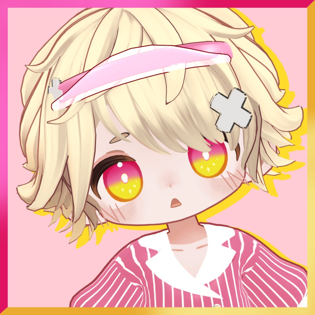 【ウズルハ用】ビビッドフラットアイテクスチャ