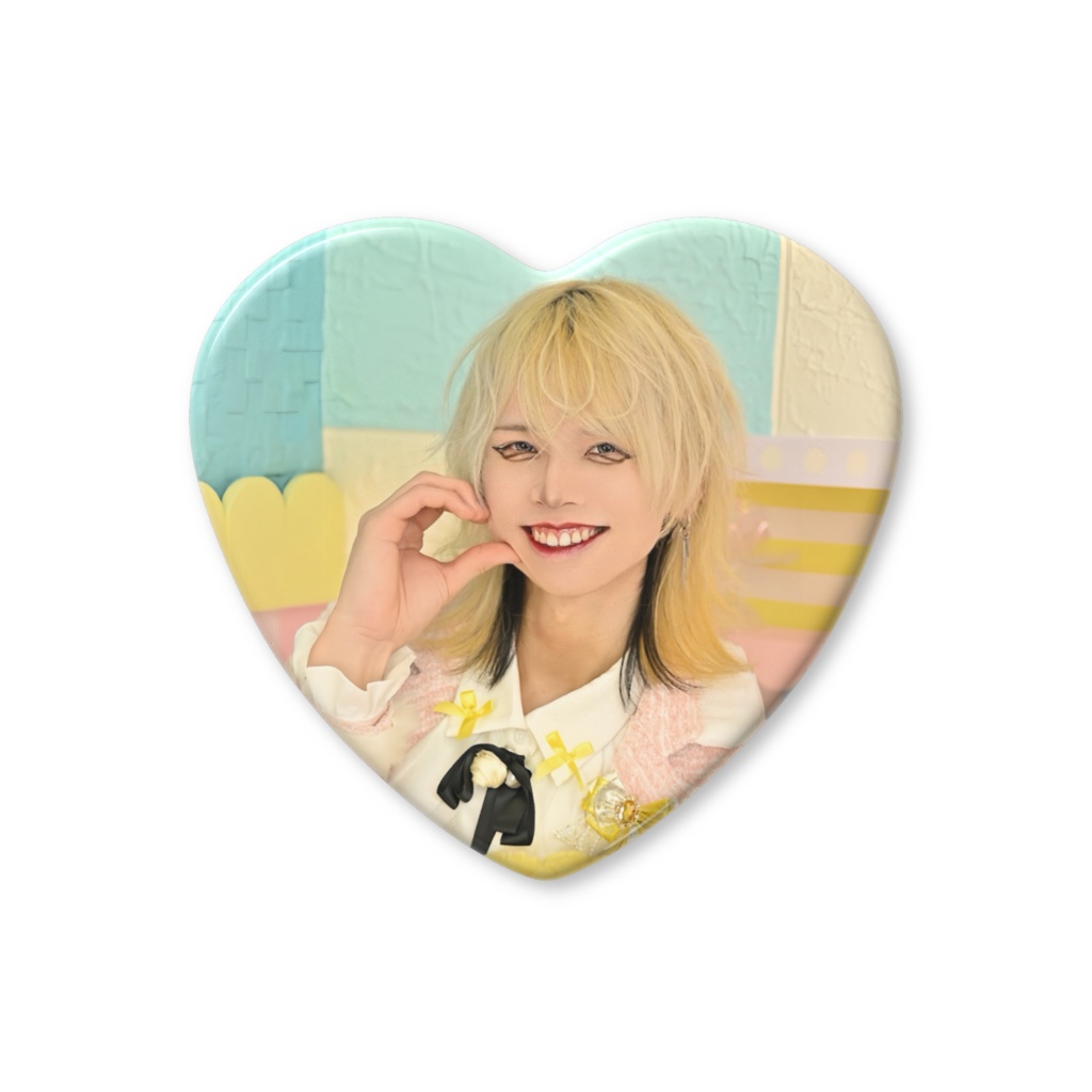 ハート缶バッジ【そう】