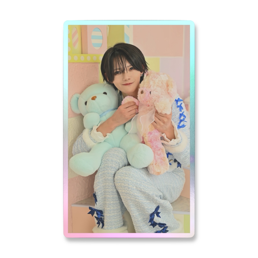 オーロラスマホステッカー【いずみ】