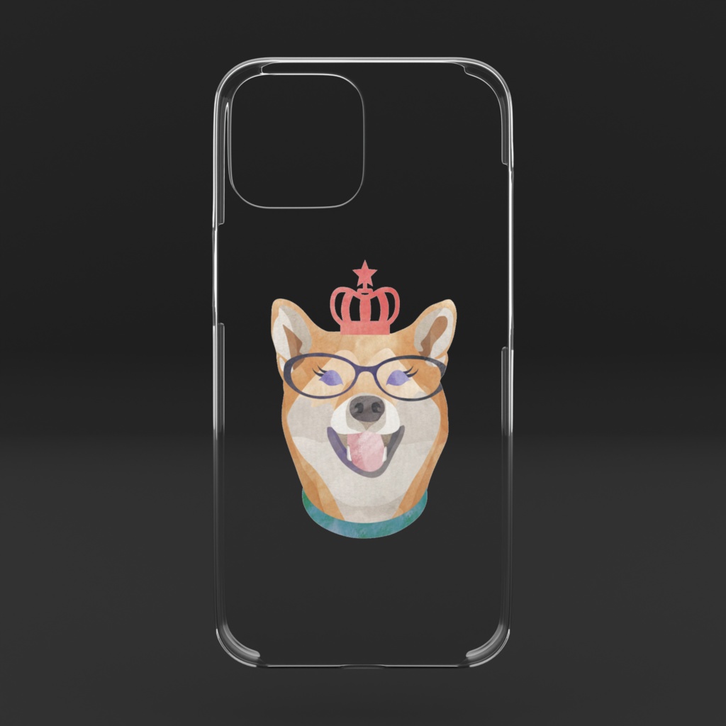 chouchou de animal ドッグシリーズ柴犬 iPhoneケース