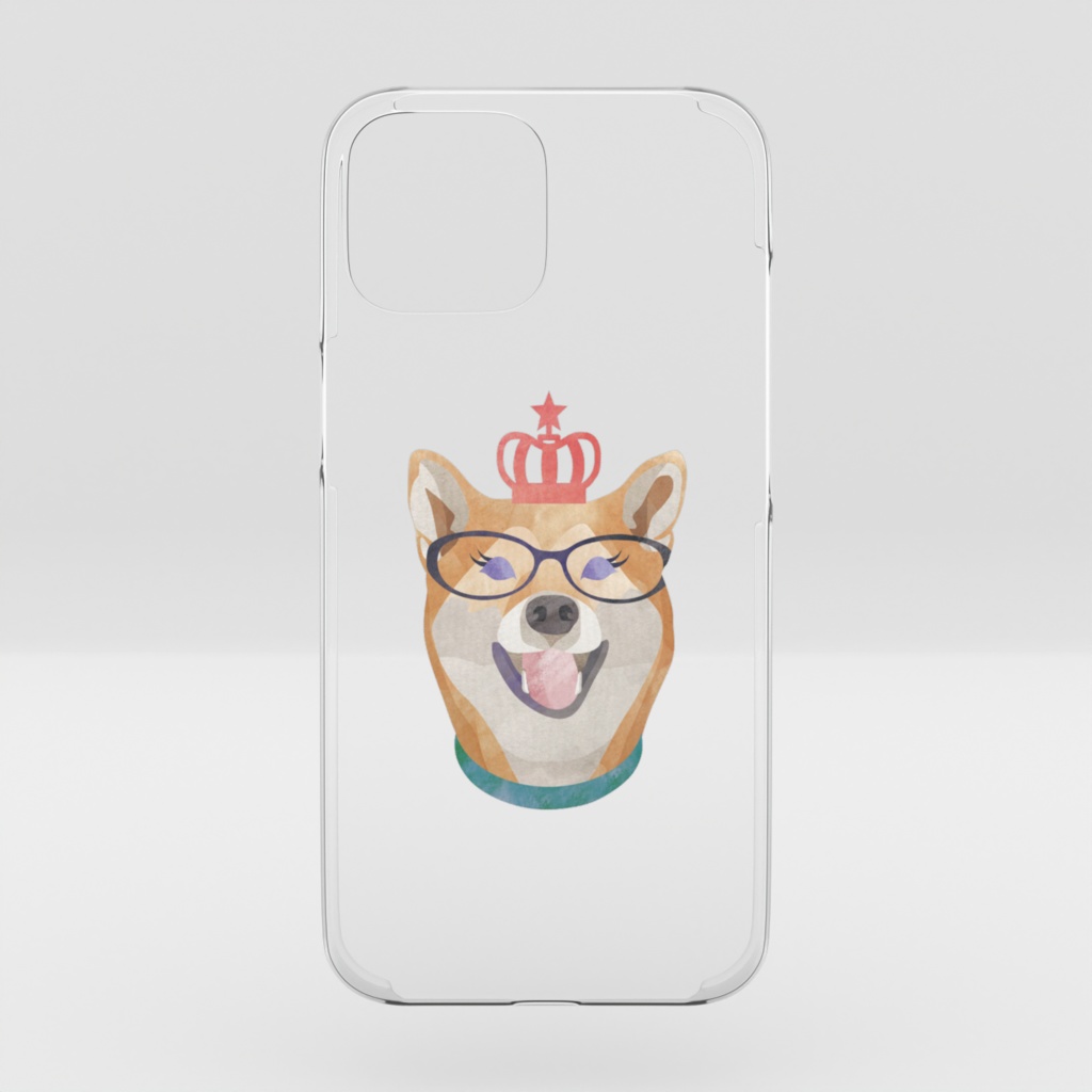 chouchou de animal ドッグシリーズ柴犬 iPhoneケース