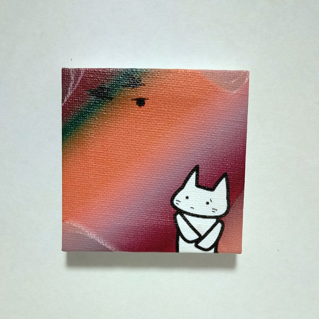 限定【Beyond that world】カラスは ちょっと にがて キャンバスプリント