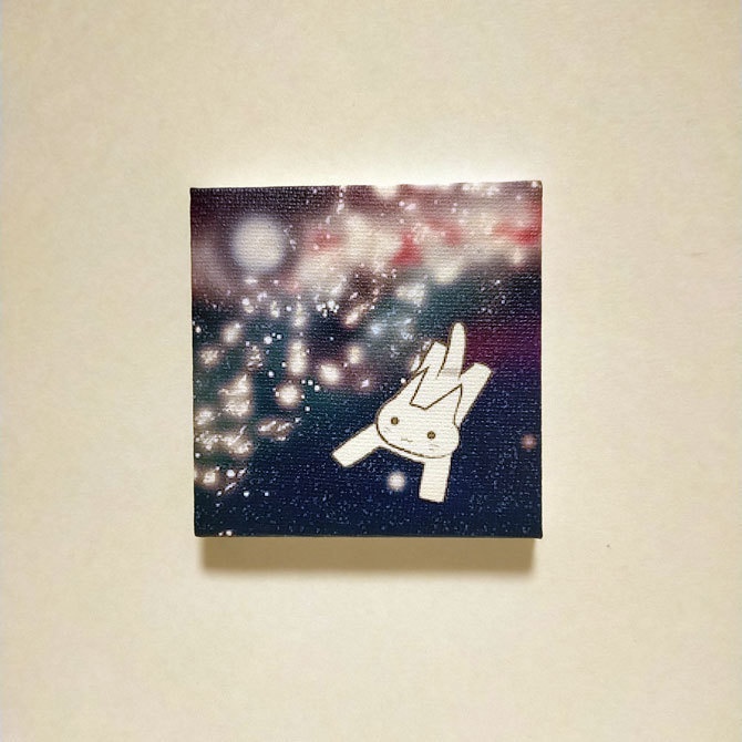 限定【Beyond that world】かがやく空の あまのがわ キャンバスプリント