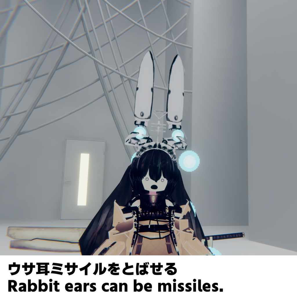アン Annn / オリジナル3Dモデル #ウサトピア計画