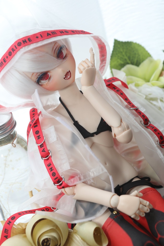 ddh-10sw】ソフビ盛り開口カスタムヘッド【手描きアイ付き】 - A