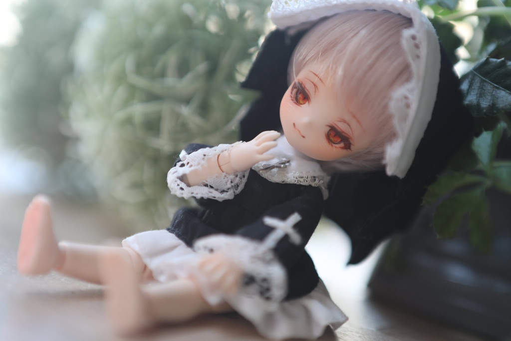 【プティヘッド】カスタムヘッド【ウィッグ、アイ付き】