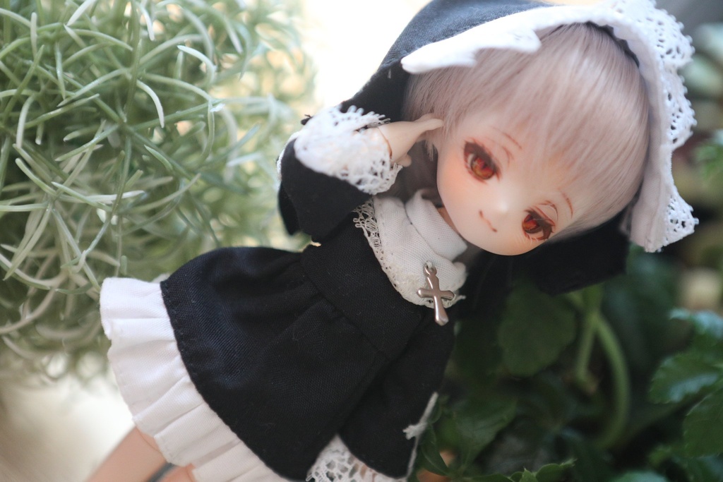 【プティヘッド】カスタムヘッド【ウィッグ、アイ付き】