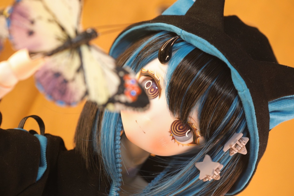 【ddh-28sw】カスタムヘッド【カボションアイ2種付属】※一点物です