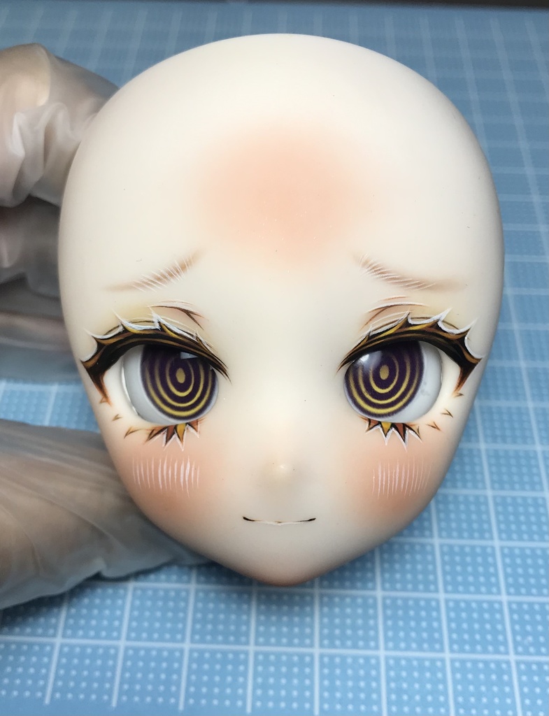 【ddh-28sw】カスタムヘッド【カボションアイ2種付属】※一点物です