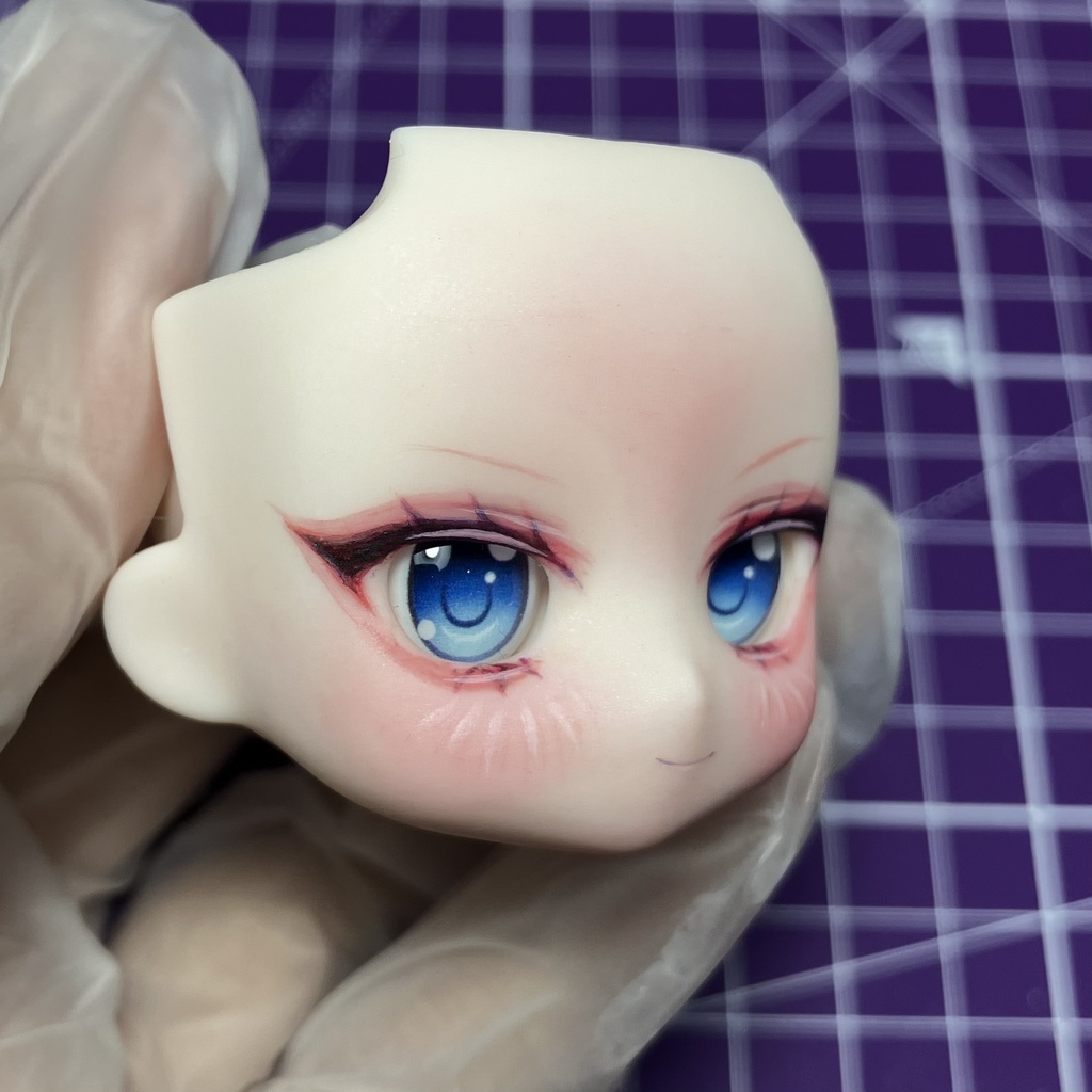 フィギュア用顔パーツ