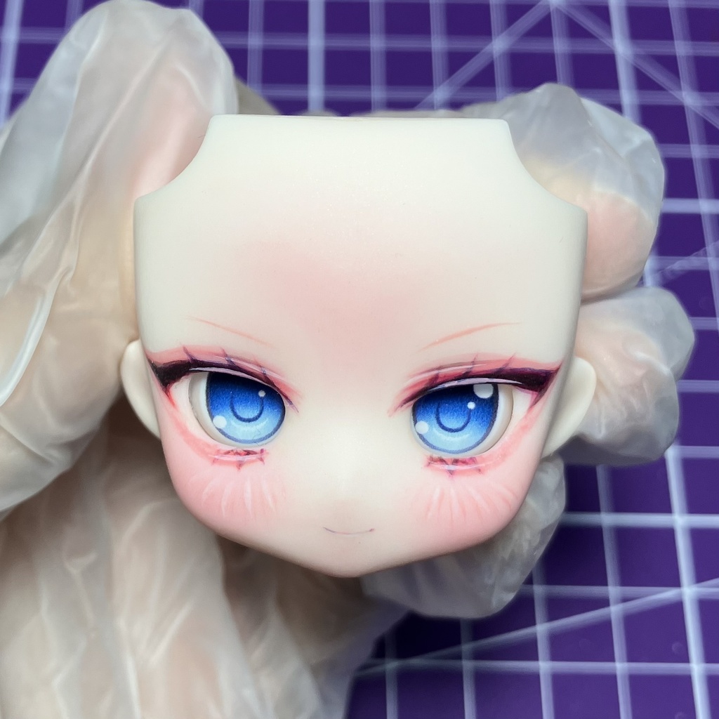 フィギュア用顔パーツ