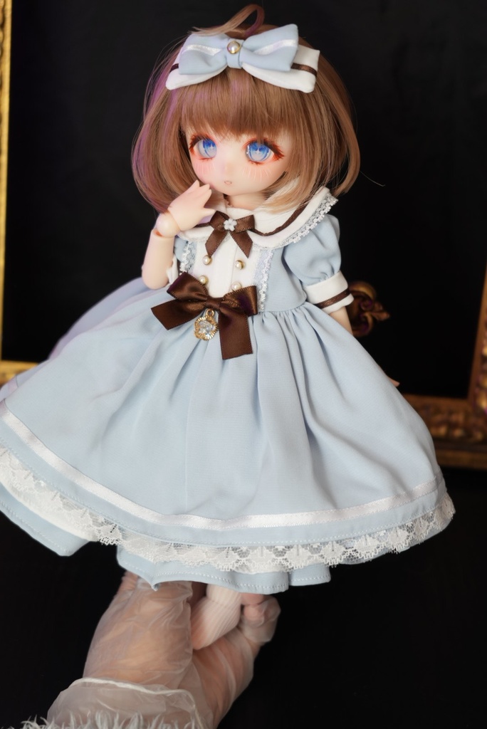 Immodoll(30cm) カスタムヘッド、ボディ、アイ、ウィッグ