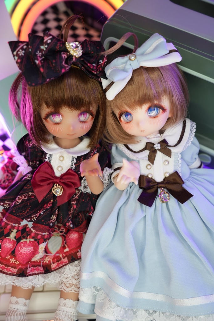 Immodoll(30cm) カスタムヘッド、ボディ、アイ、ウィッグ