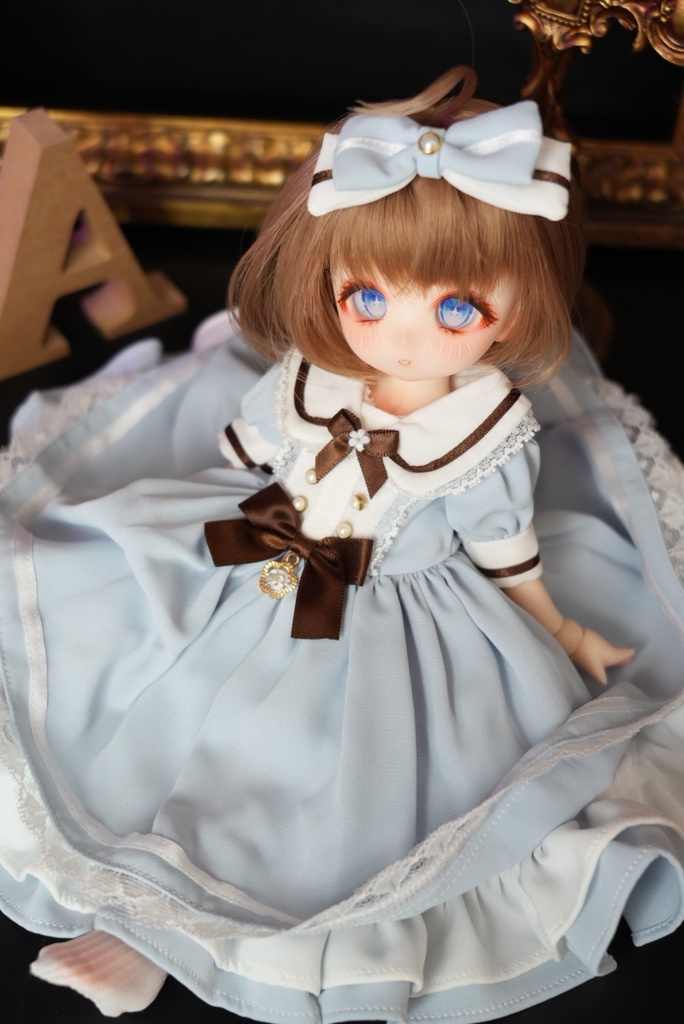 Immodoll(30cm) カスタムヘッド、ボディ、アイ、ウィッグ