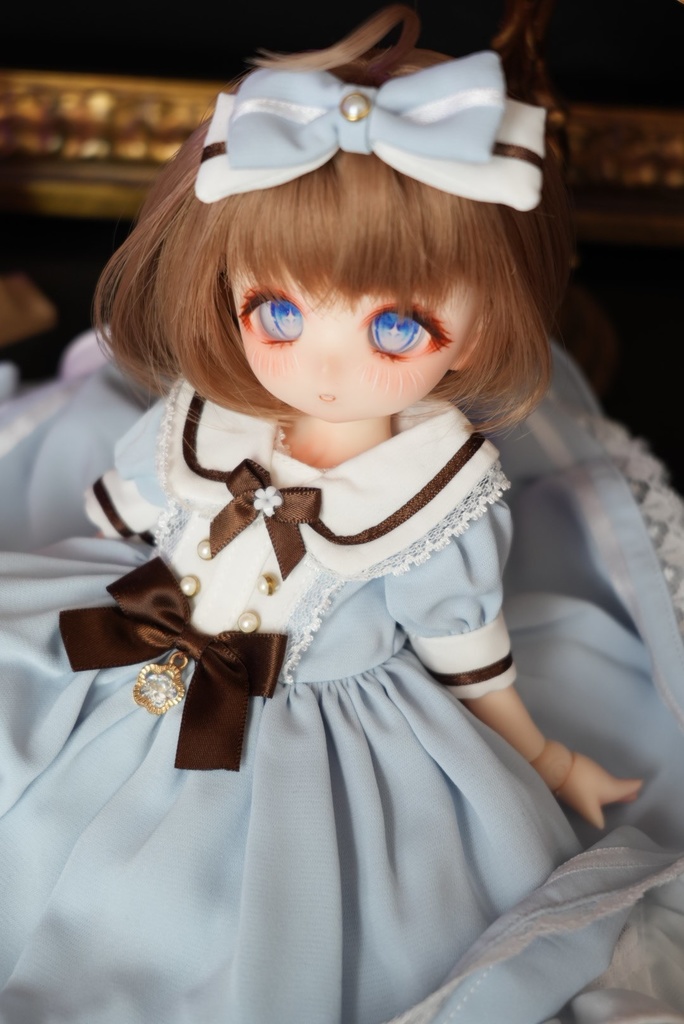 Immodoll(30cm) カスタムヘッド、ボディ、アイ、ウィッグ