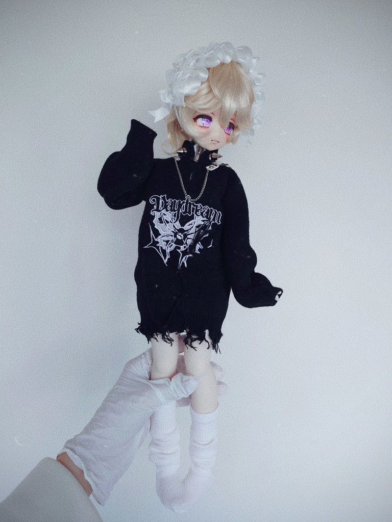 A://OBT 50-04 まふゆソフビ盛りカスタムヘッド&アイ.お洋服.カスタムウィッグ付属.jililijililiji