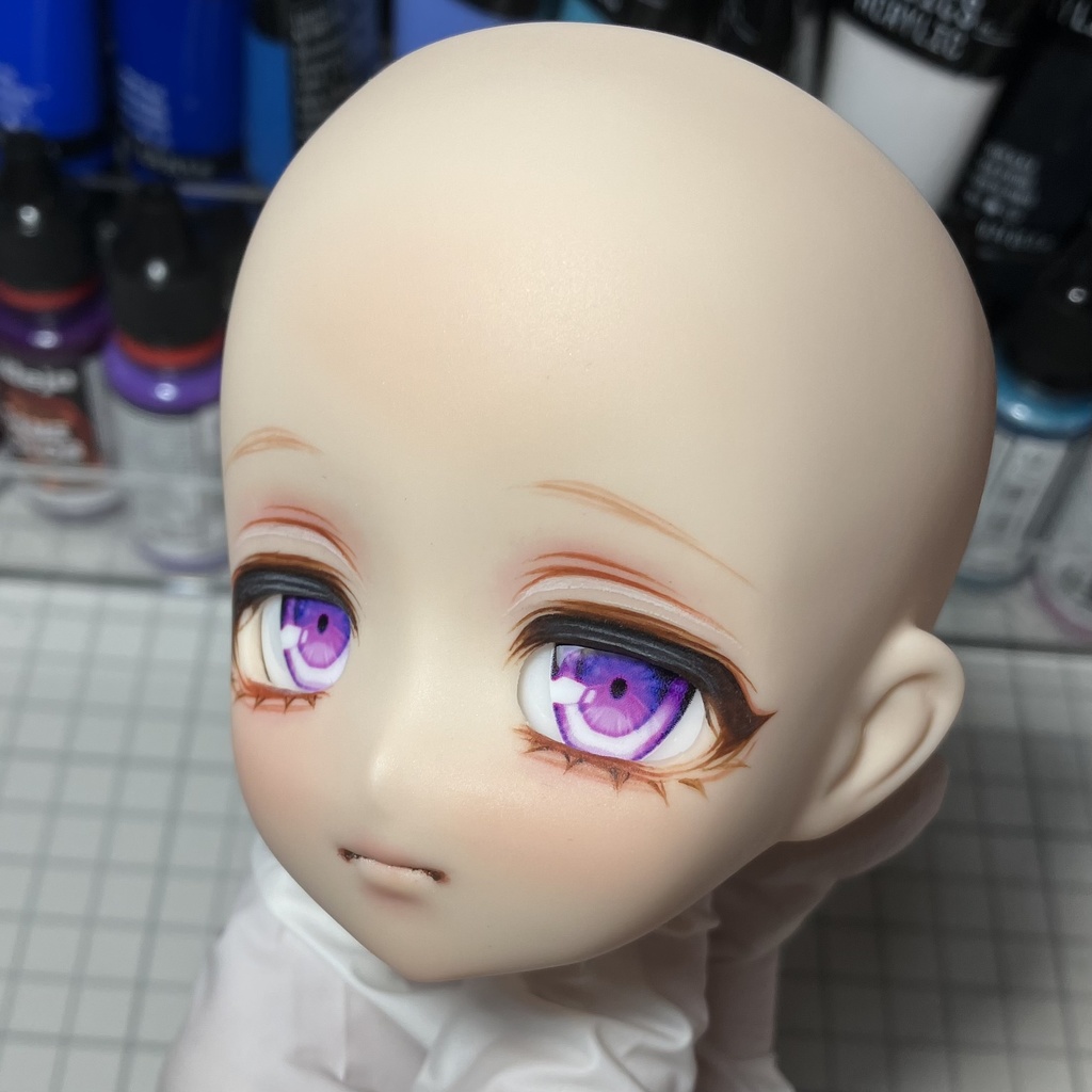 A://OBT 50-04 まふゆソフビ盛りカスタムヘッド&アイ.お洋服.カスタムウィッグ付属.jililijililiji