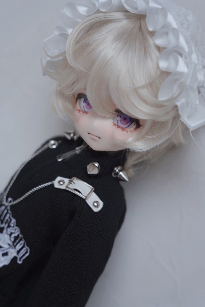 A://OBT 50-04 まふゆソフビ盛りカスタムヘッド&アイ.お洋服.カスタムウィッグ付属.jililijililiji