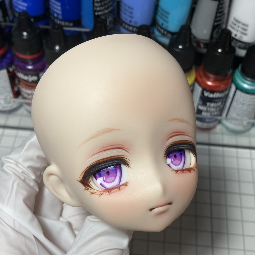 A://OBT 50-04 まふゆソフビ盛りカスタムヘッド&アイ.お洋服.カスタムウィッグ付属.jililijililiji