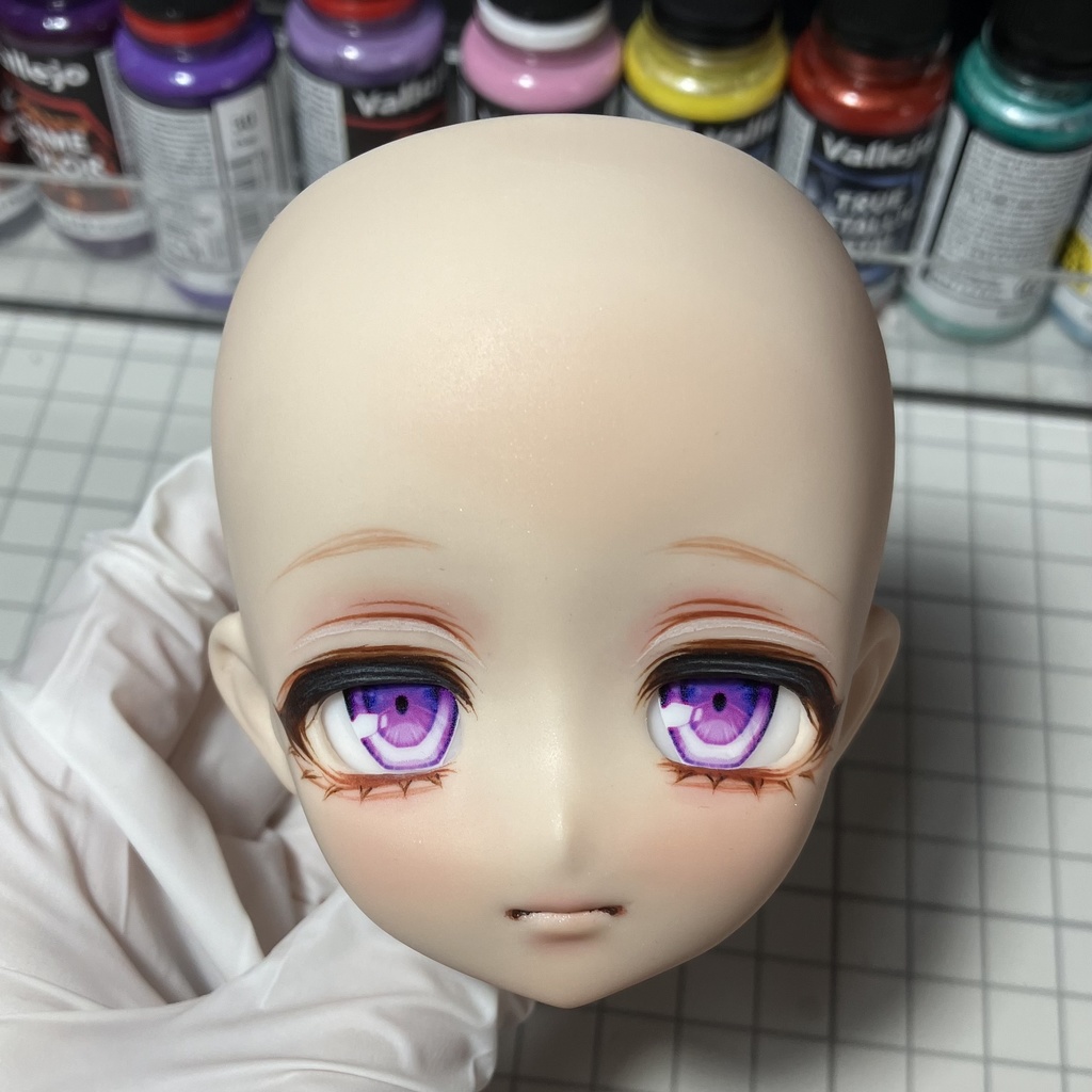 A://OBT 50-04 まふゆソフビ盛りカスタムヘッド&アイ.お洋服.カスタムウィッグ付属.jililijililiji