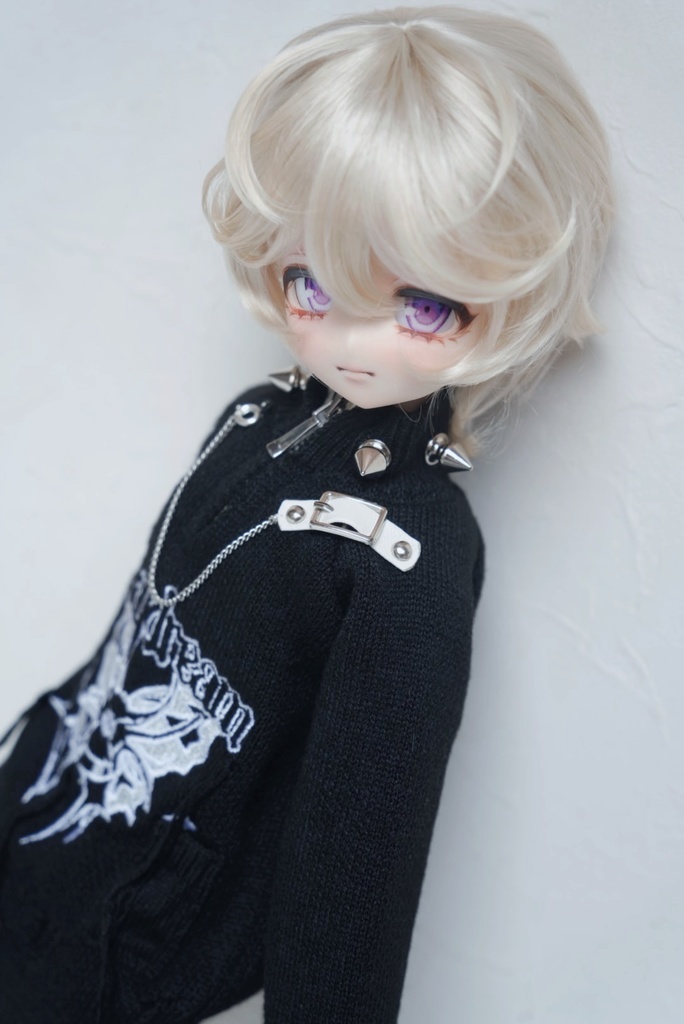 A://OBT 50-04 まふゆソフビ盛りカスタムヘッド&アイ.お洋服.カスタムウィッグ付属.jililijililiji