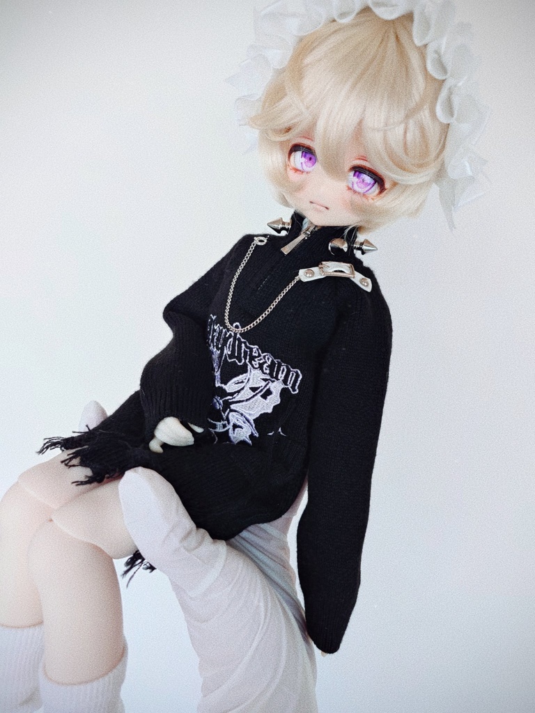 A://OBT 50-04 まふゆソフビ盛りカスタムヘッド&アイ.お洋服.カスタムウィッグ付属.jililijililiji