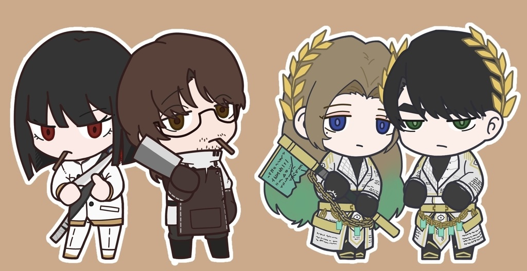 りょミパ・執行アクリルキーホルダー