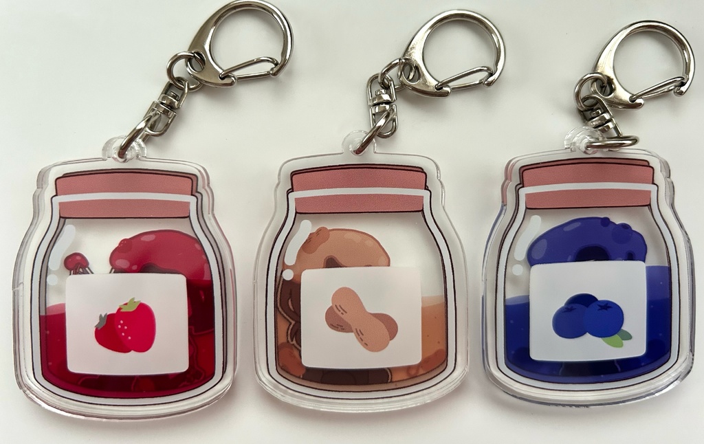 瓶詰めアクキー(良グム)