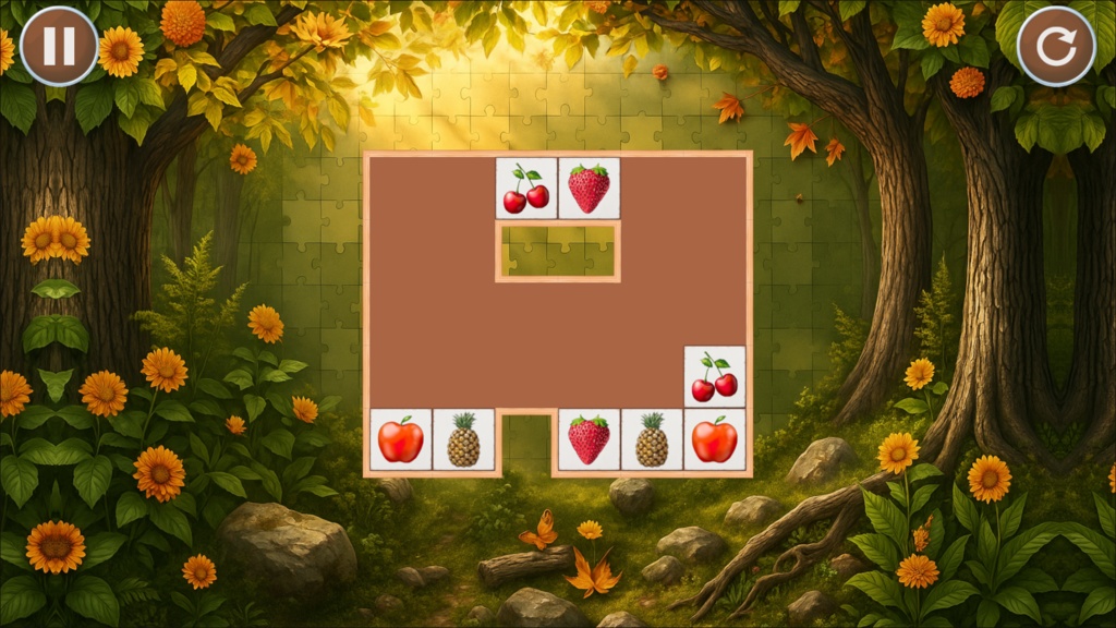 Sliding Tiles - Unity Logic Puzzle Game