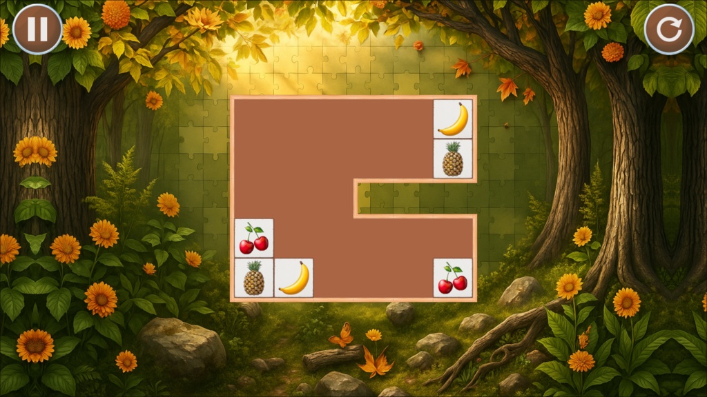 Sliding Tiles - Unity Logic Puzzle Game