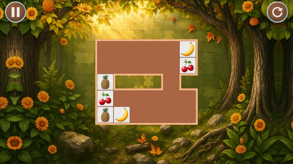 Sliding Tiles - Unity Logic Puzzle Game