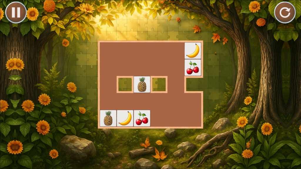 Sliding Tiles - Unity Logic Puzzle Game