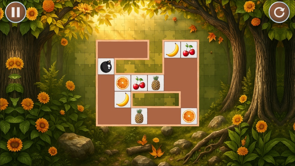 Sliding Tiles - Unity Logic Puzzle Game