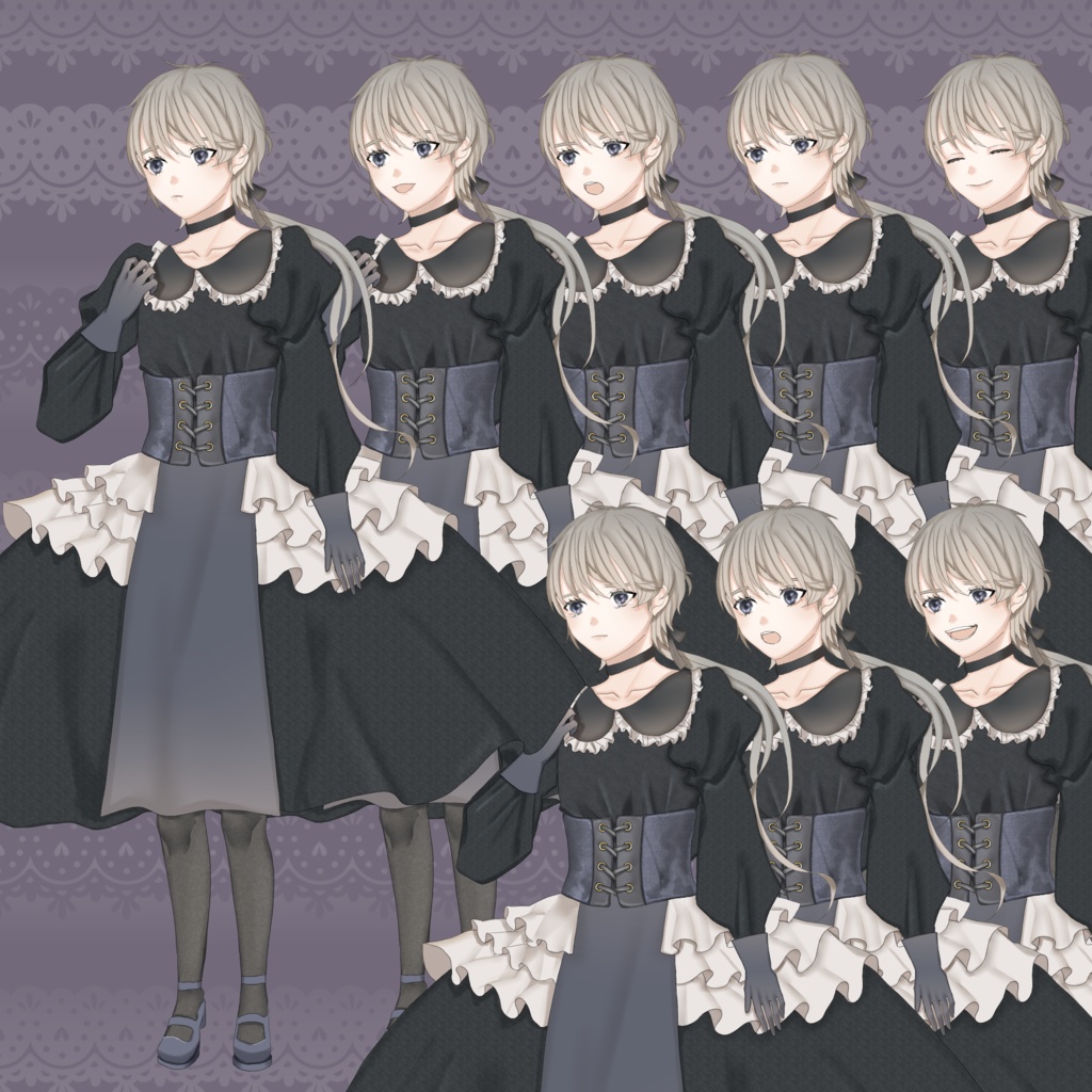 男性02 女装した男の子 友田春久の何でも屋 Booth