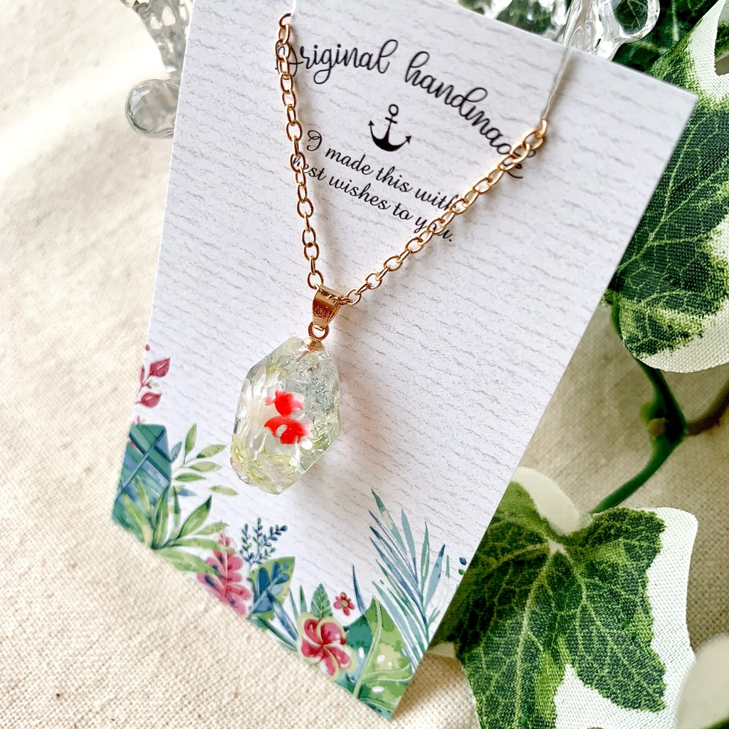 水槽ひとかけら ネックレス