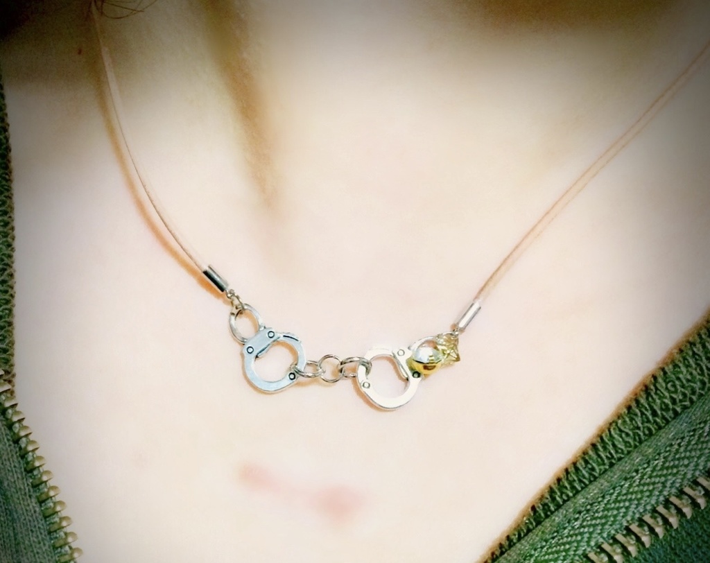 縄手錠風ネックレス メトロ堂 期間限定 Booth