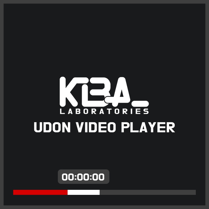 [Udon] K13A_ Video Player (UdonSharp)