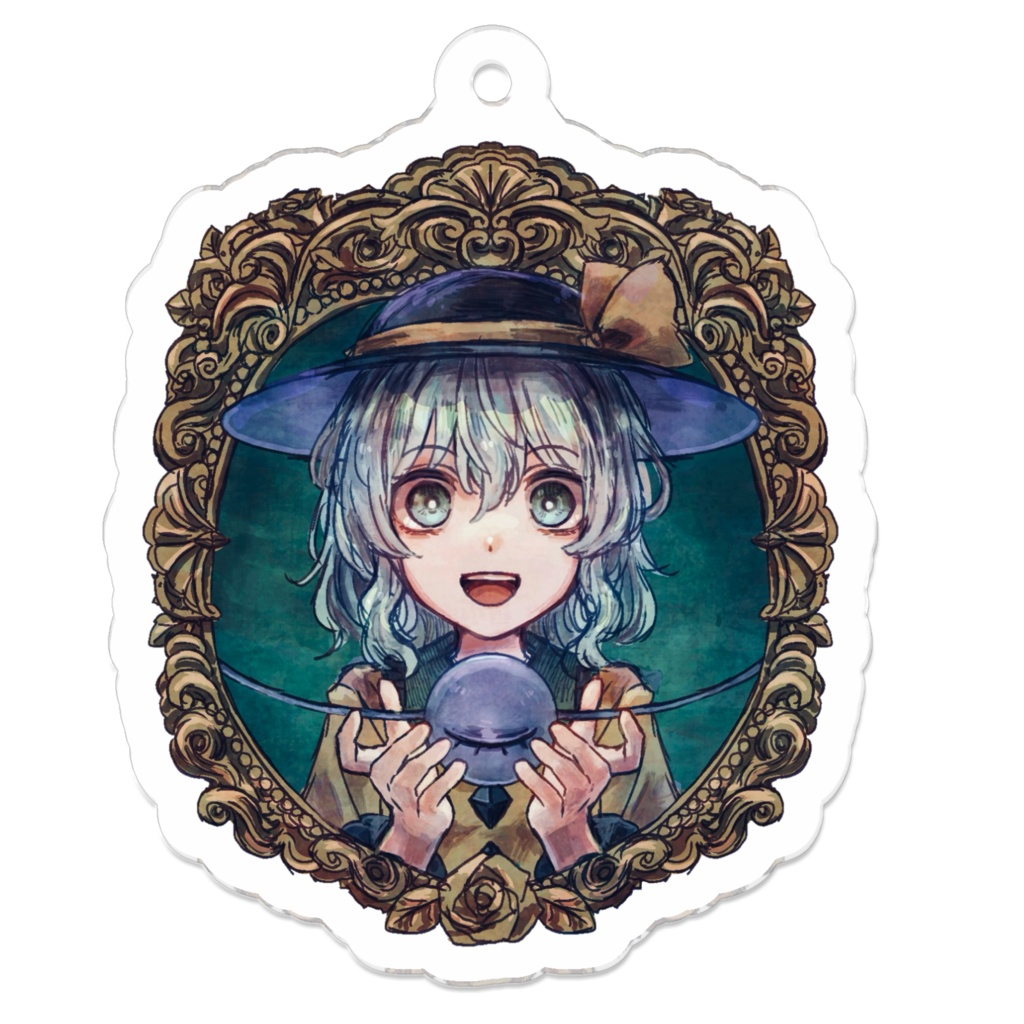 こいしちゃん額縁アクキー