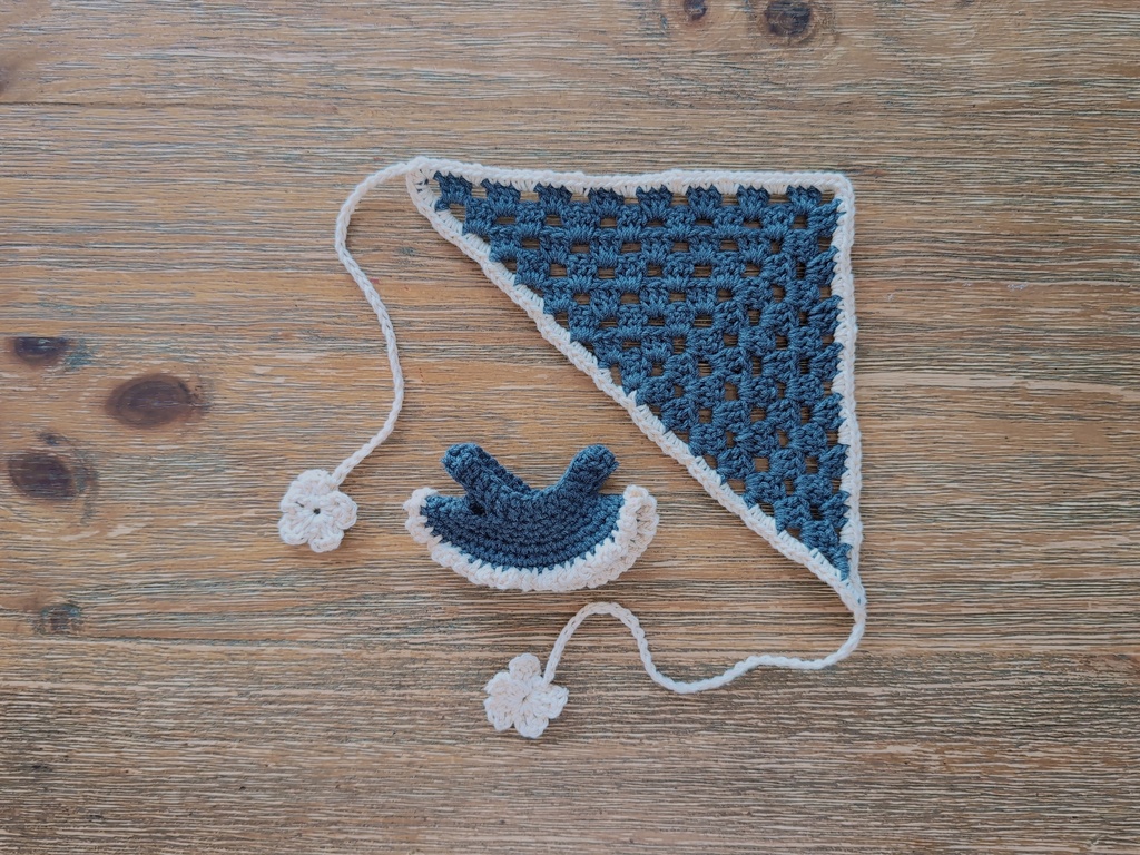 デニムっぽバブーシュカセット💙